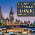Cheapest flights from New York to London deals