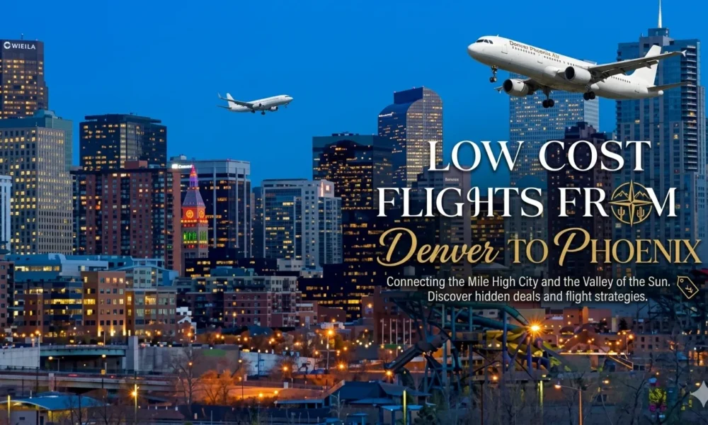low cost flights from Denver to Phoenix