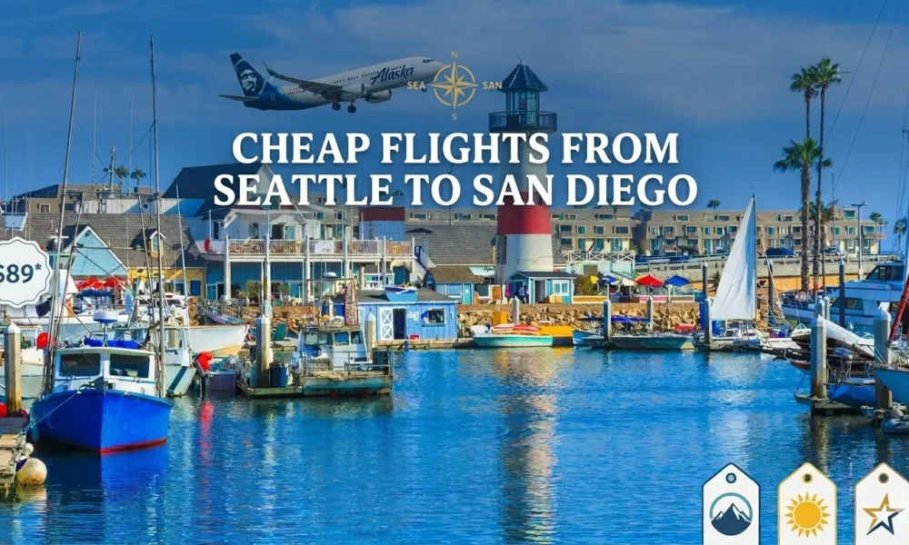 cheap flights from Seattle to San Diego