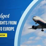 Budget flights from the USA to Europe