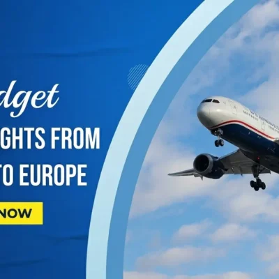 Budget flights from the USA to Europe