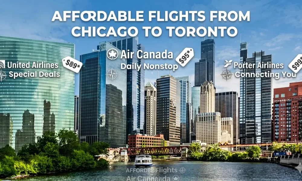 affordable flights from Chicago to Toronto