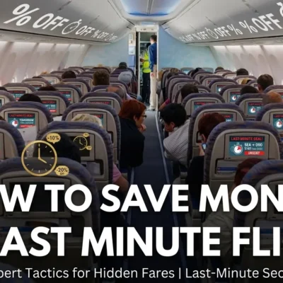 How to Save Money on Last Minute Flights
