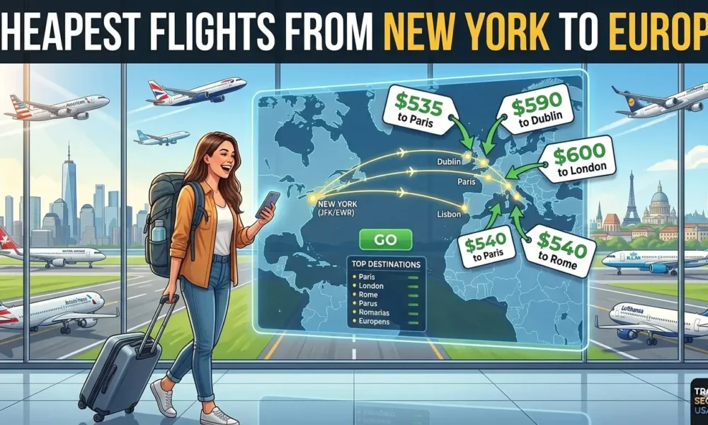 Cheapest Flights from New York to Europe | Best Deals & Travel Tips