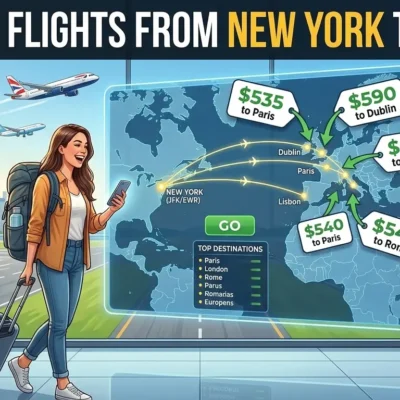 Cheapest Flights from New York to Europe | Best Deals & Travel Tips