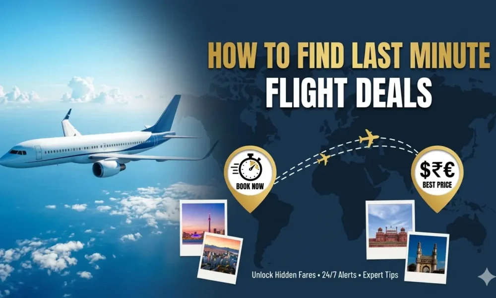How to Find Last Minute Flight Deals