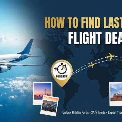 How to Find Last Minute Flight Deals