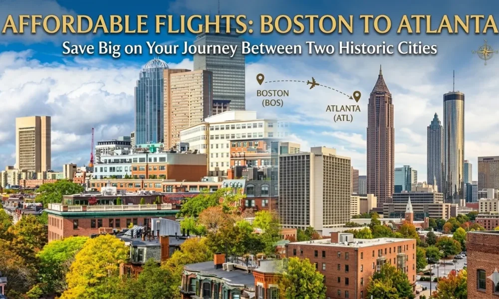 Affordable Flights from Boston to Atlanta – Best Deals & Travel Tips