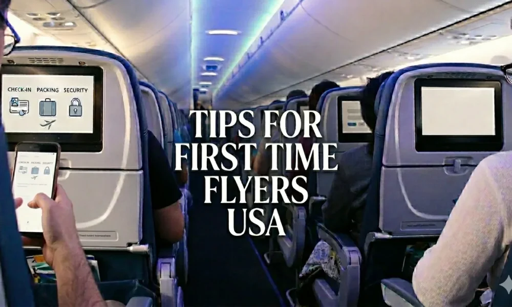 tips for first time flyers USA