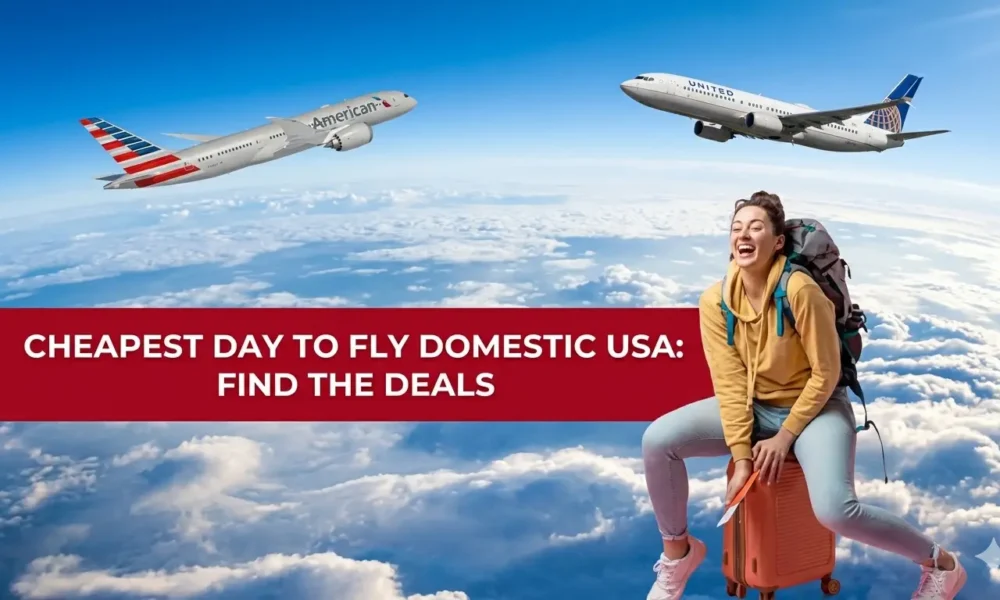 cheapest day to fly domestic USA