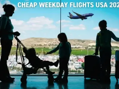 cheap weekday flights USA 2026