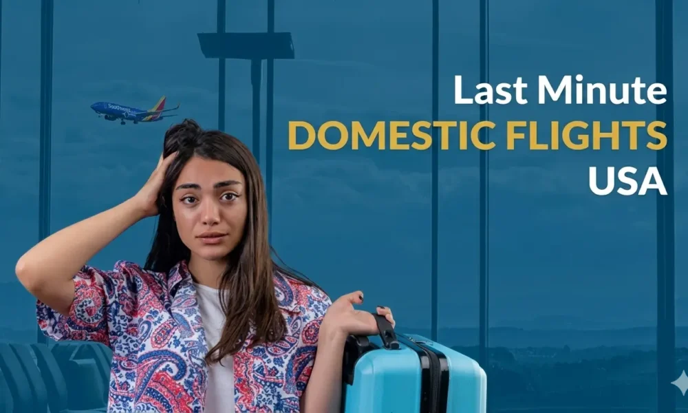 last minute domestic flights USA