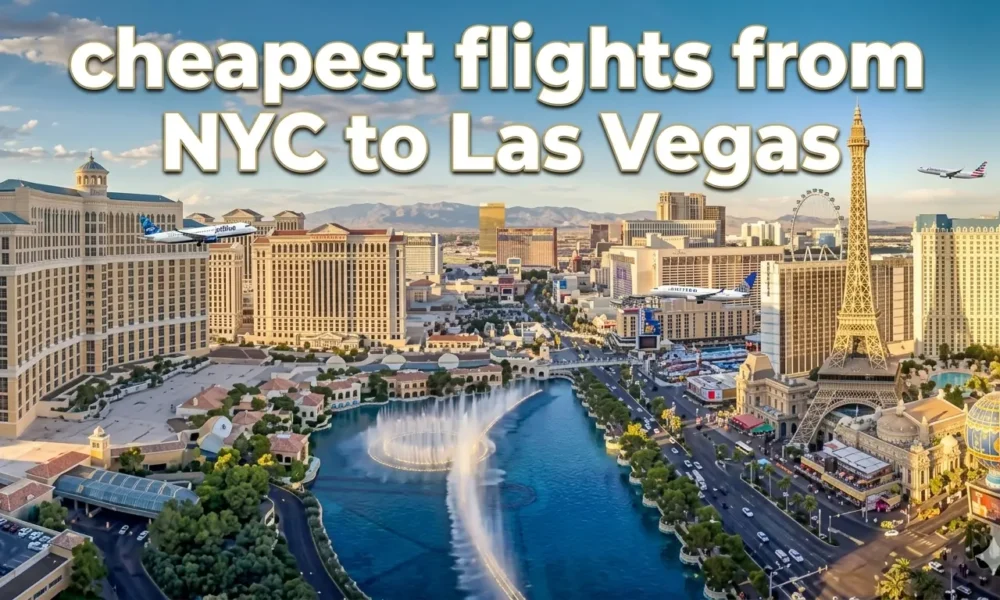 cheapest flights from NYC to Las Vegas