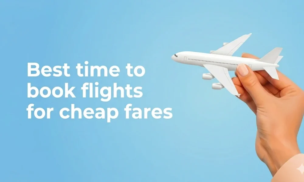 best time to book flights for cheap fares