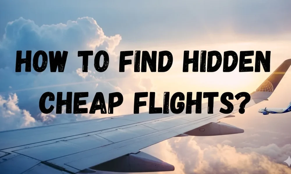 how to find hidden cheap flights