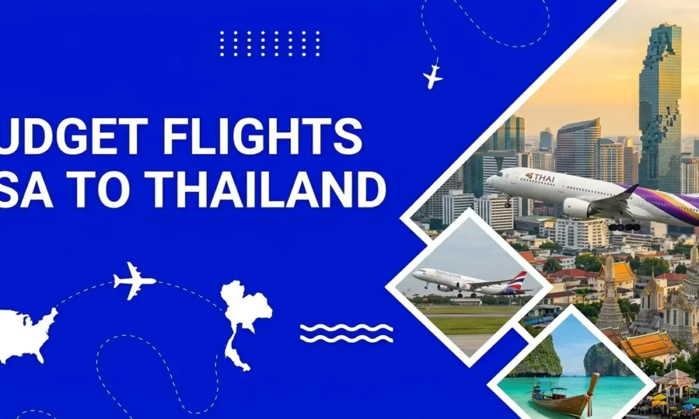 Budget flights from the USA to Thailand