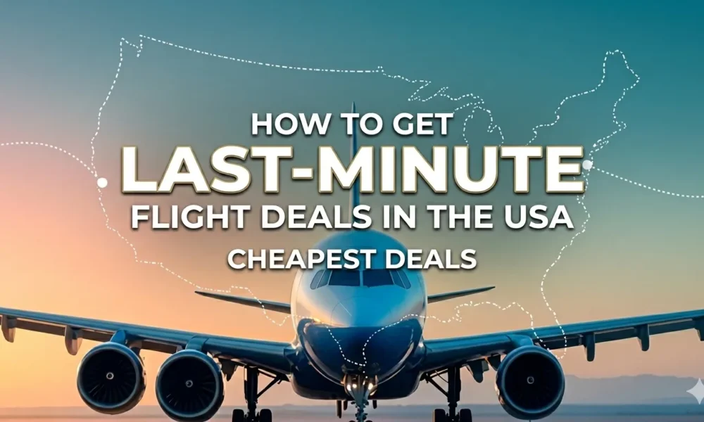 How to get last-minute flight deals in the USA