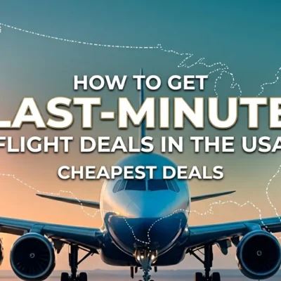How to get last-minute flight deals in the USA