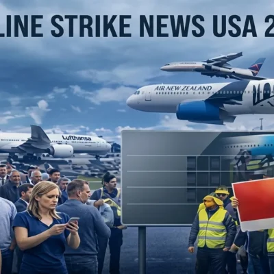 airline strike news USA 2026